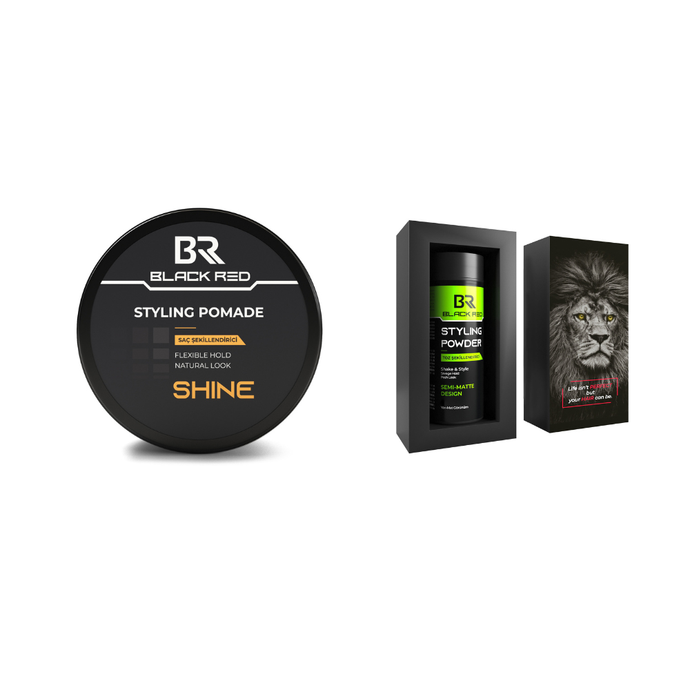 Black Red Everyday Styling Essentials Pack