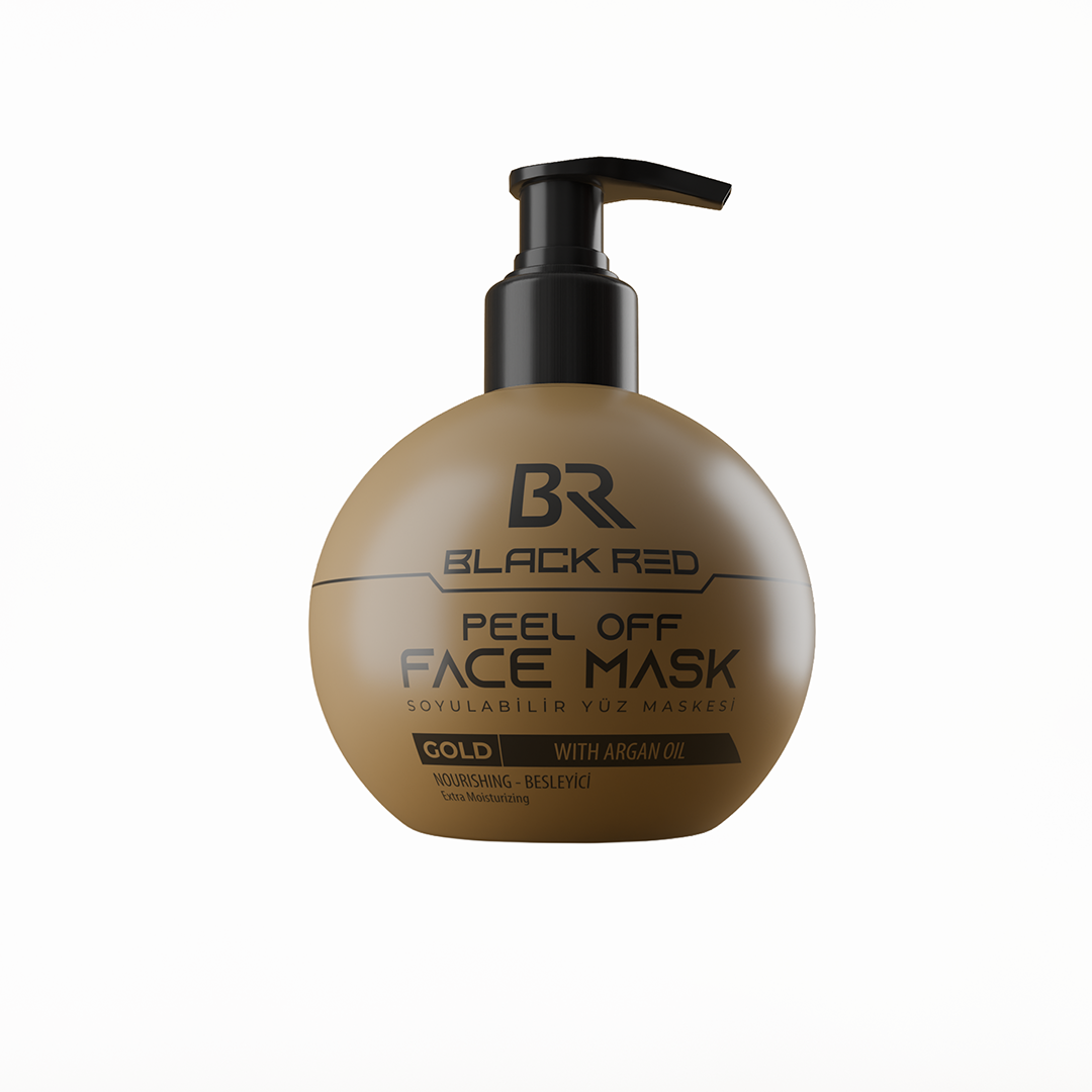 Peel Off Face Mask Gold with Argan Oil 250ml