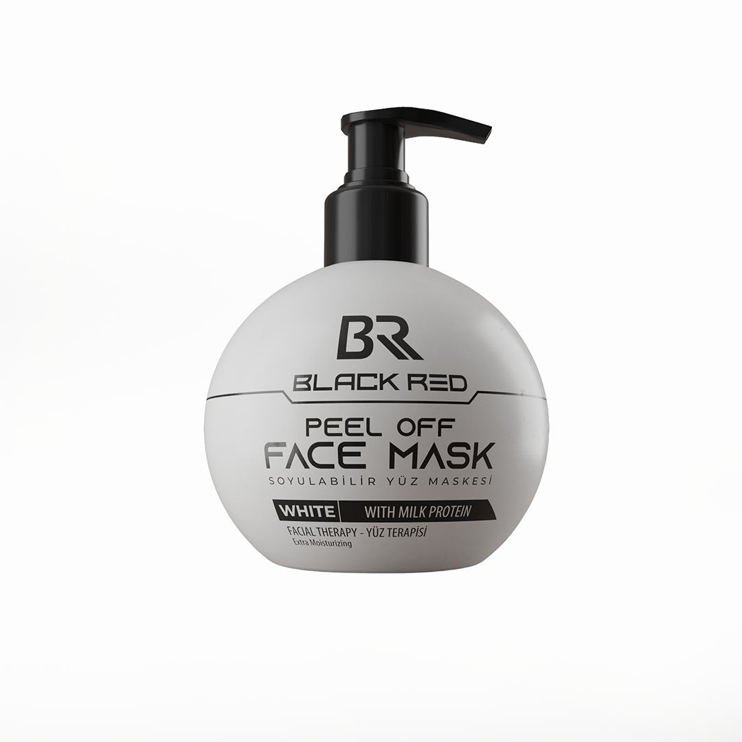 Peel Off Face Mask White with Milk Protein 250ml