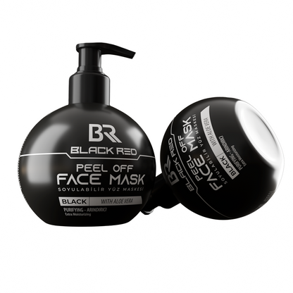 Peel Off Face Mask Black with Aloe Vera 250ml