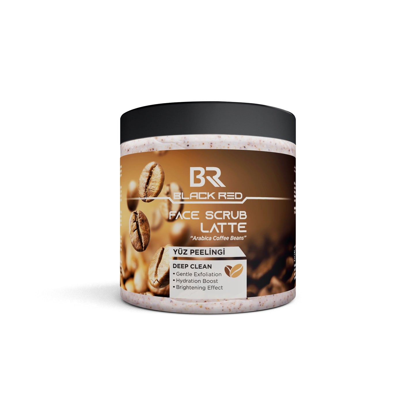 Black Red Face Scrub Latte 500ml