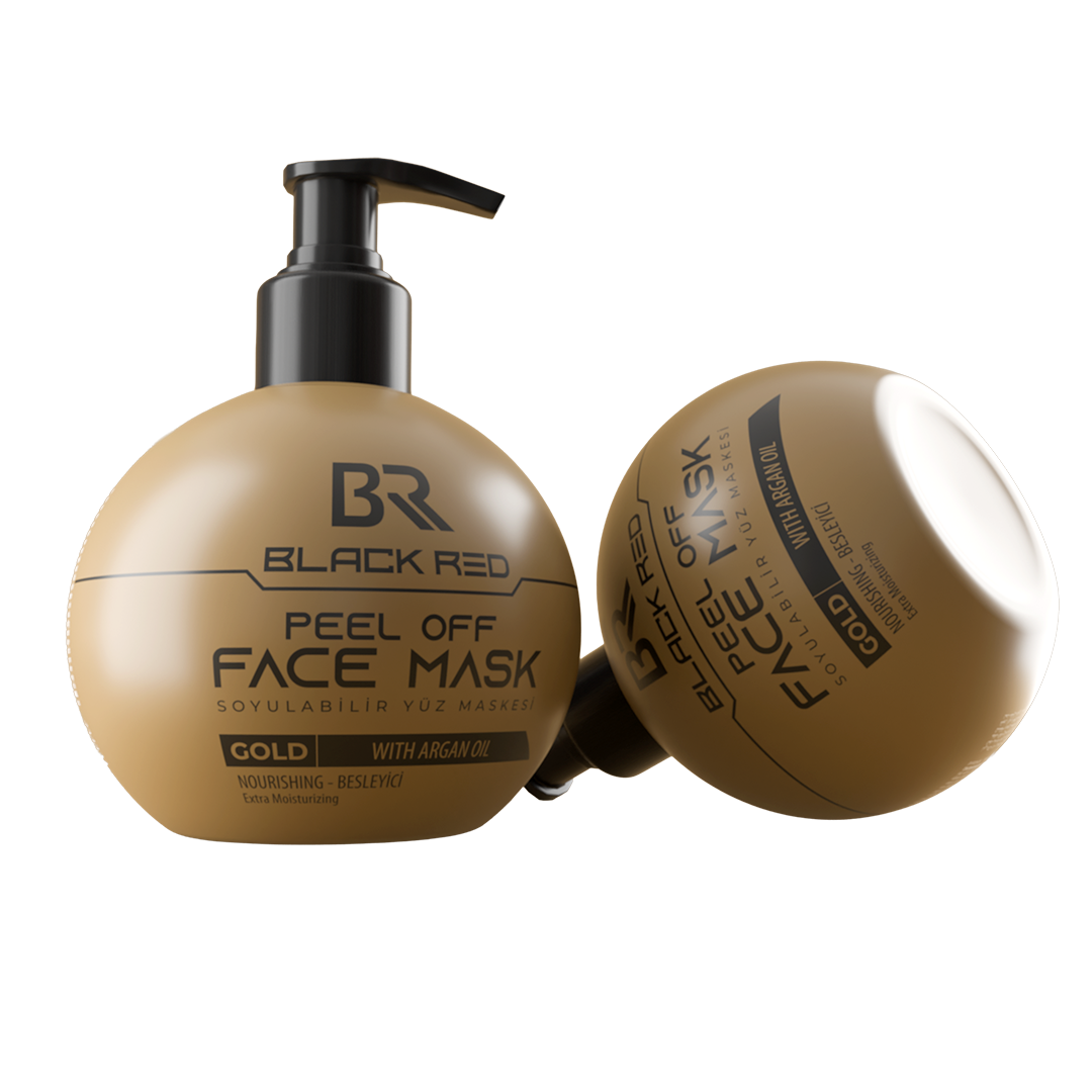 Peel Off Face Mask Gold with Argan Oil 250ml