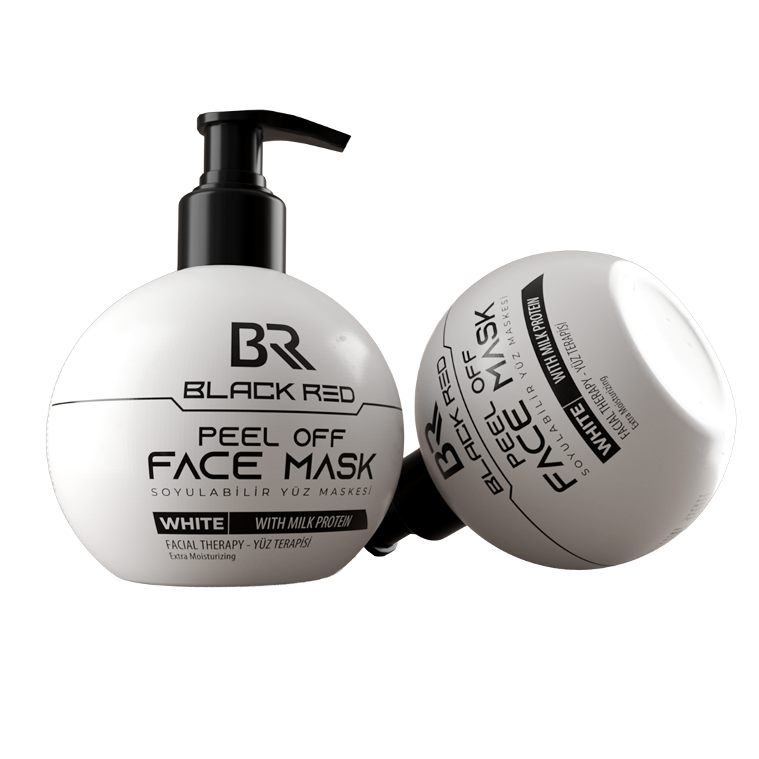 Peel Off Face Mask White with Milk Protein 250ml