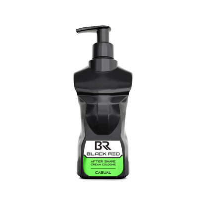 Black Red After Shave Cream Cologne -Casual 350ml