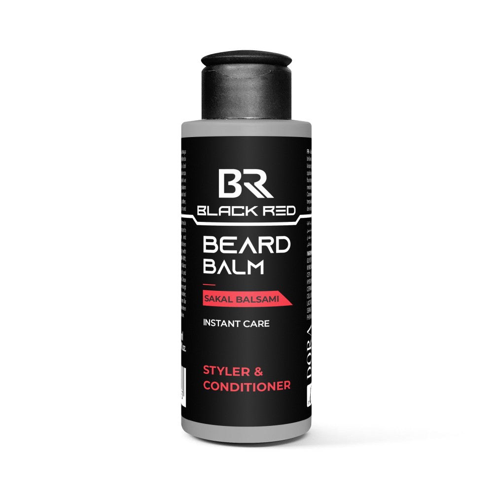 Black Red Beard Care Kit