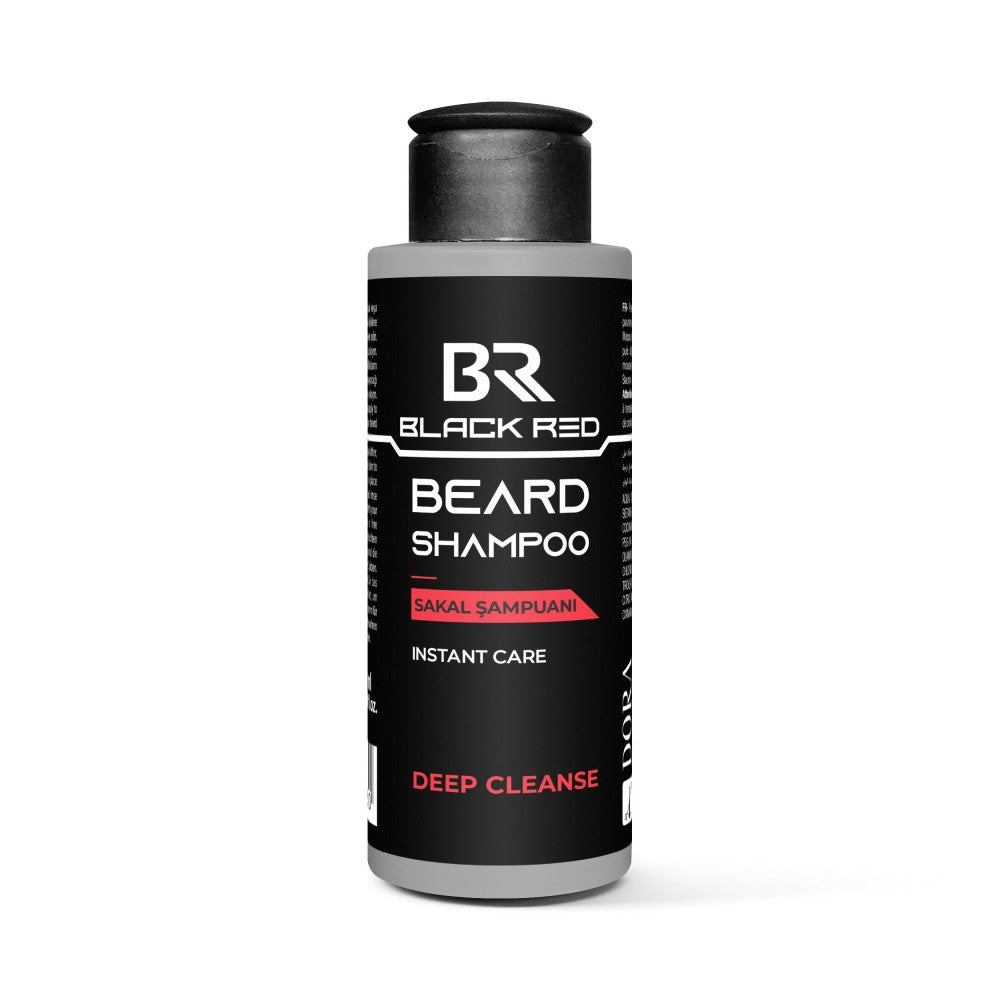 Black Red Beard Care Kit