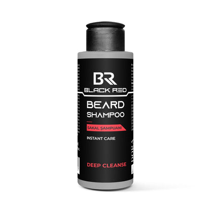 Black Red Beard Care Kit
