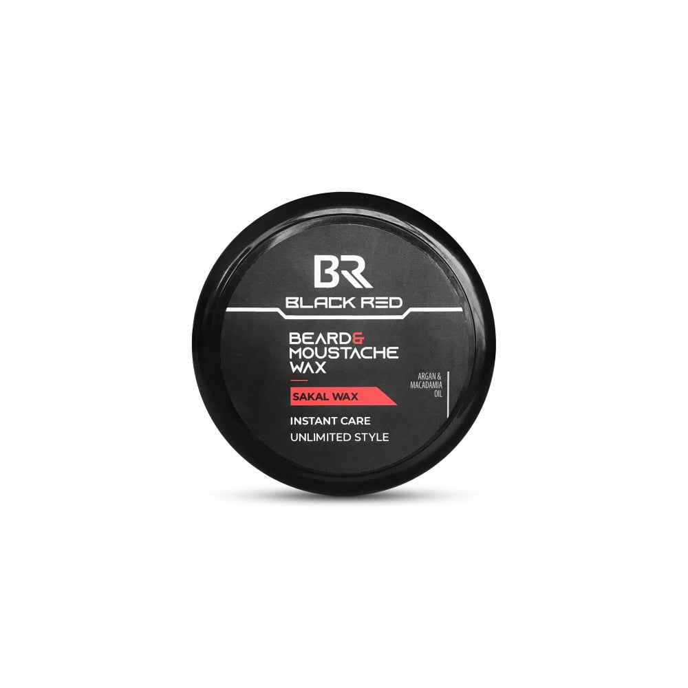 Black Red Beard Care Kit