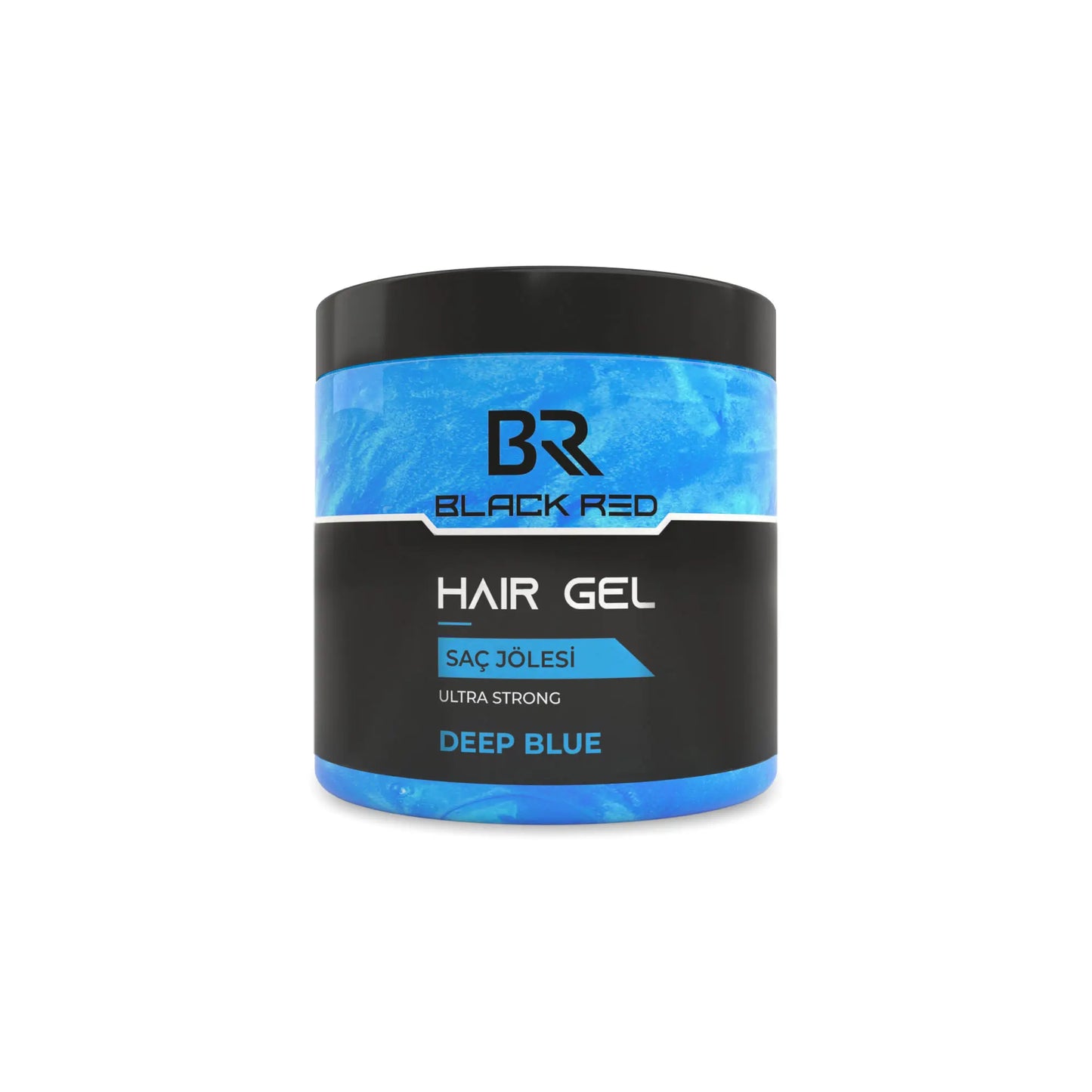 Black Red Wild Strong Hair Gel Deep Blue - 500ml