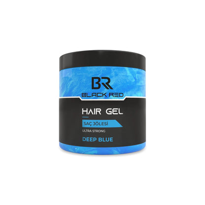 Black Red Wild Strong Hair Gel Deep Blue - 500ml