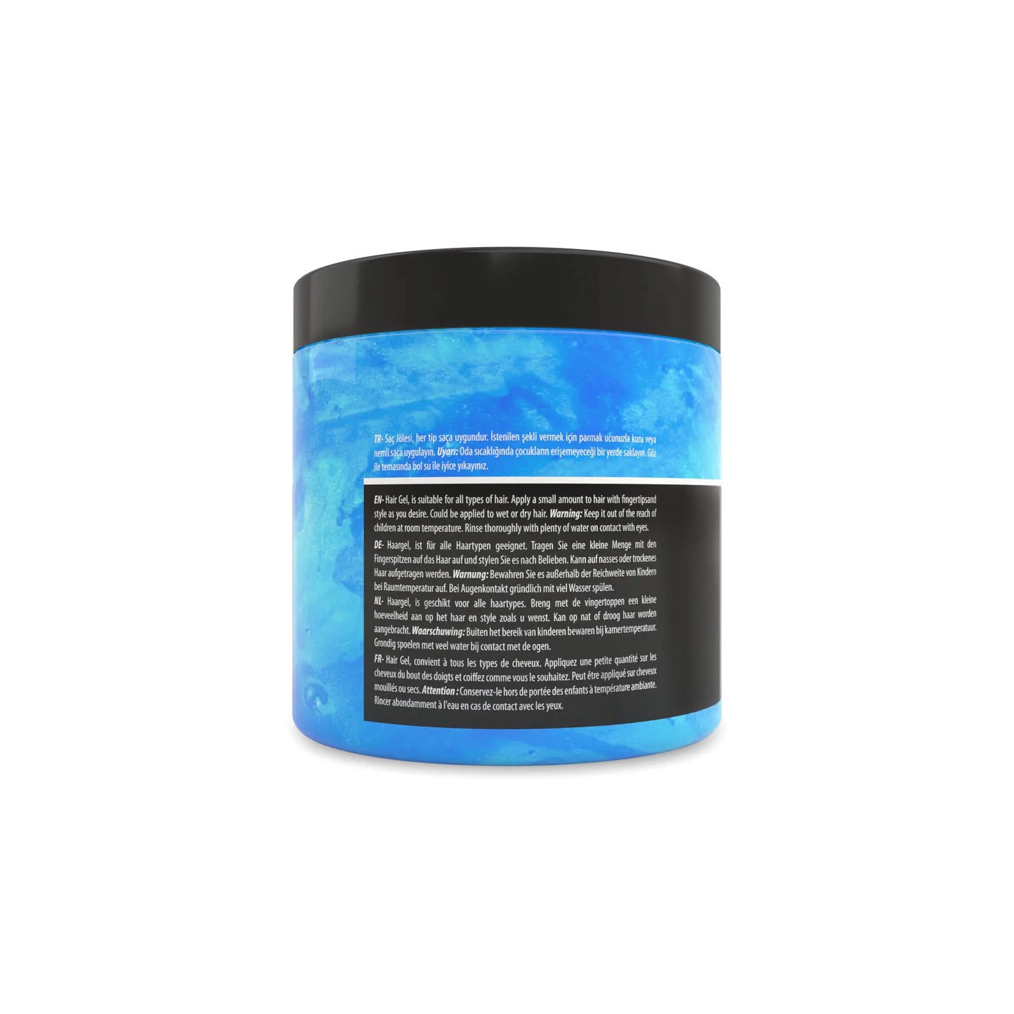 Black Red Wild Strong Hair Gel Deep Blue - 500ml