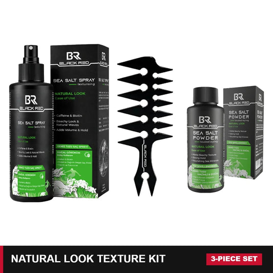 Black Red Natural Look Texture Kit bundle