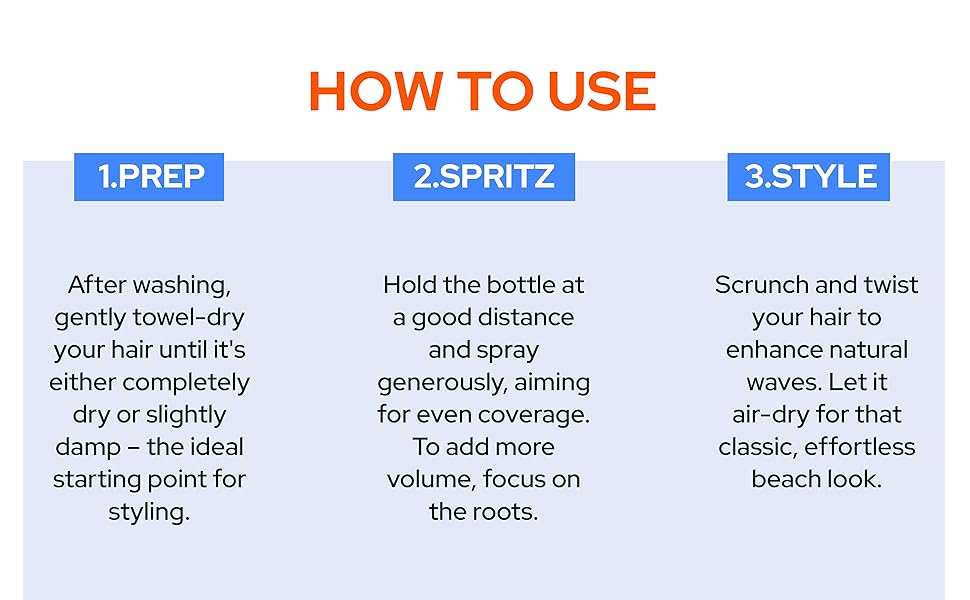 Black Red Sea Salt Spray 200ml