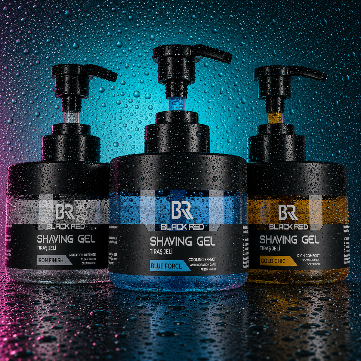 Shaving Gel Blue Force 500ml